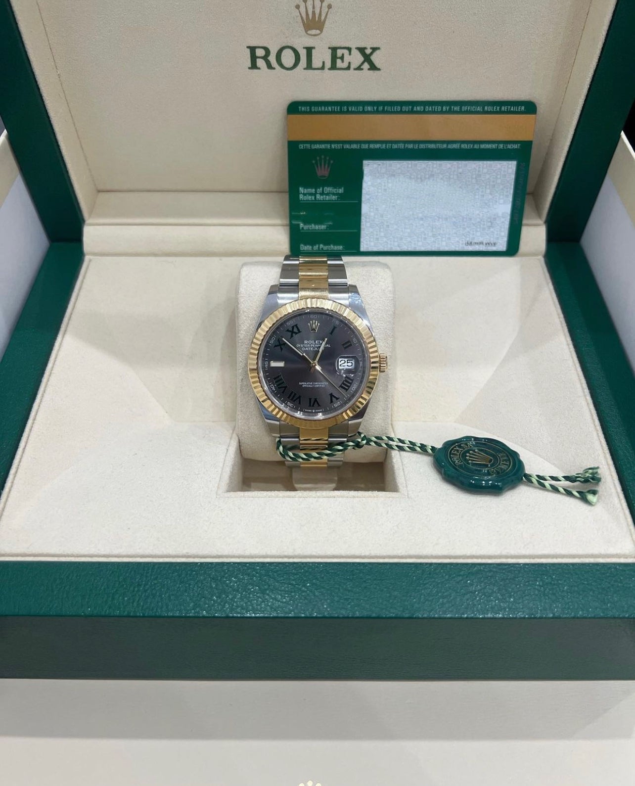 Rolex DateJust “WIMBLEDON”