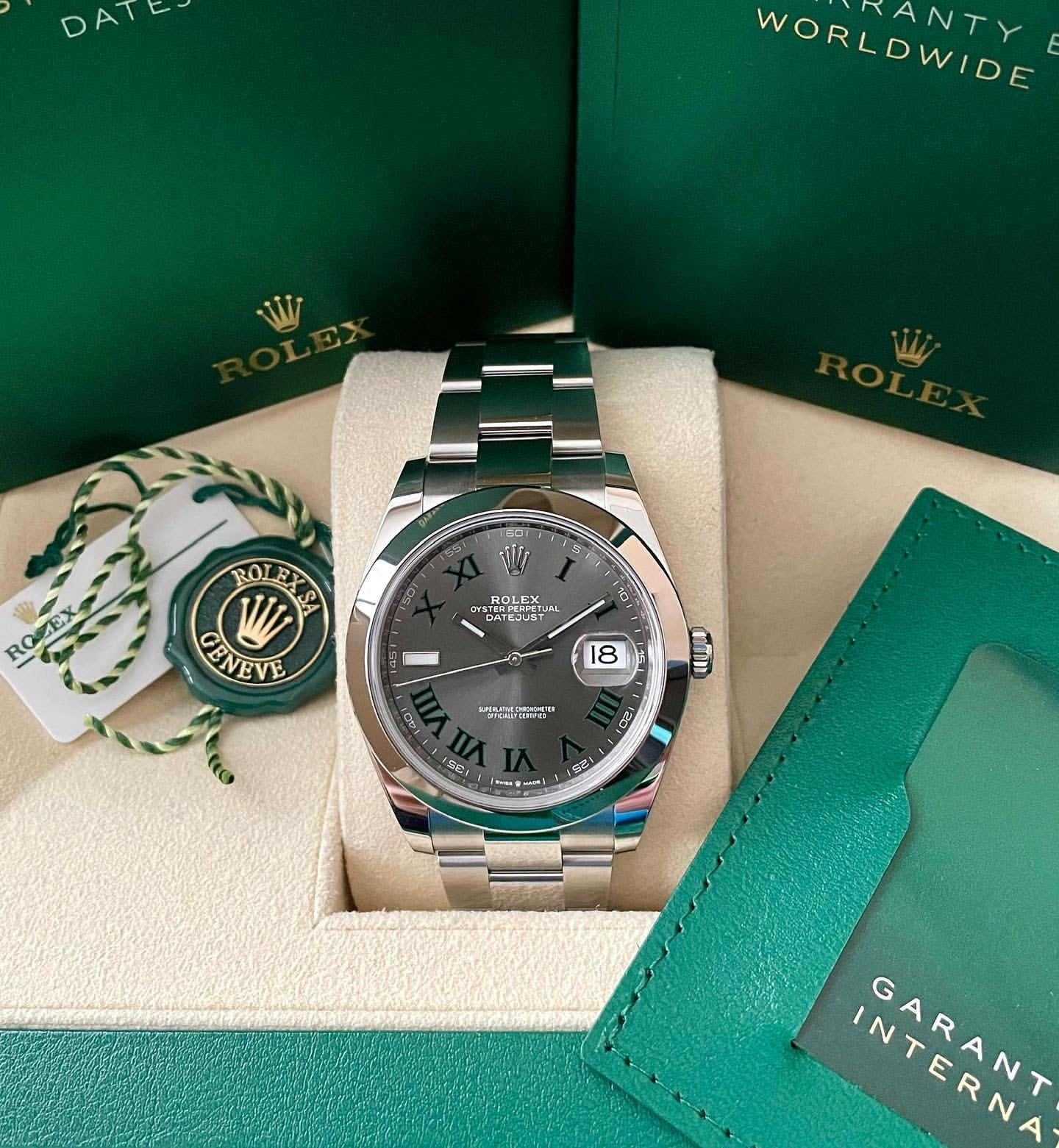 Rolex DateJust “WIMBLEDON”